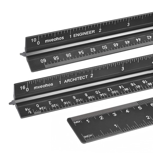 Righello scala triangolare - scala,