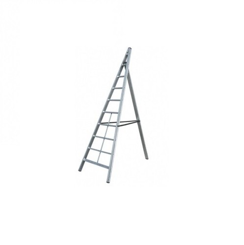 Scala triangolare alluminio - scala,