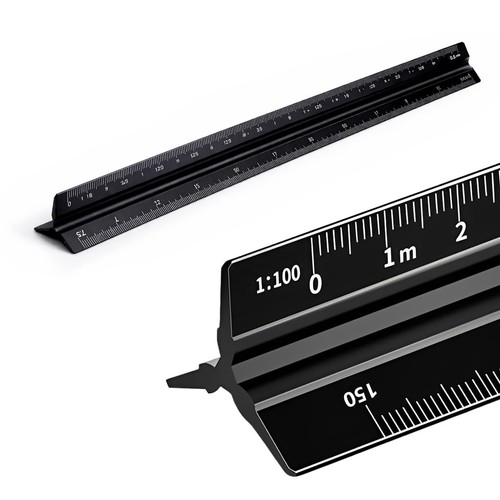 Righello triangolare 30cm - righello, triangolare,