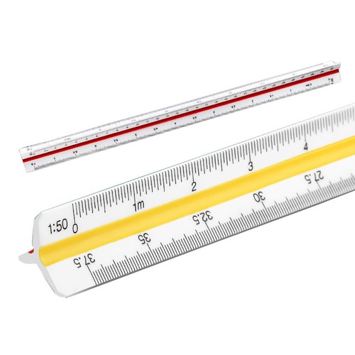 Scala triangolare righello - scala,