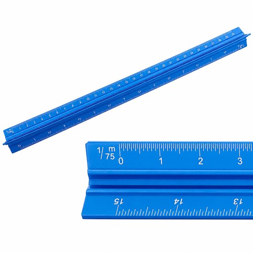 Righello triangolare scala - triangolare,