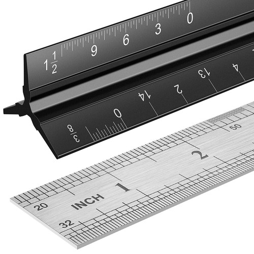 Righello scala architettonica - righello,