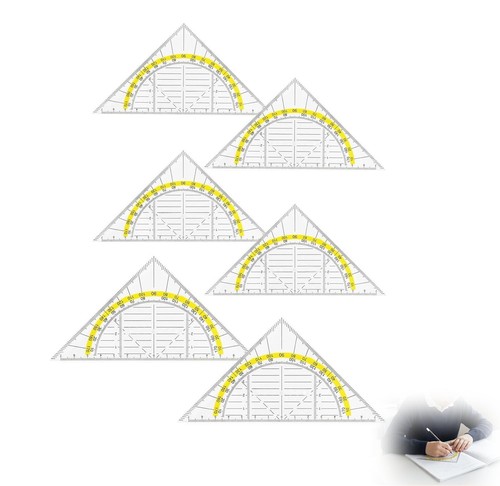 Squadra geometrica set pezzi - squadra, 6