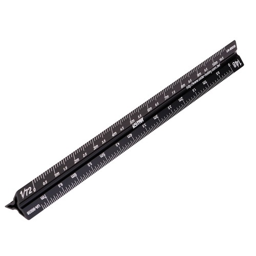 Righello scala triangolare - righello,